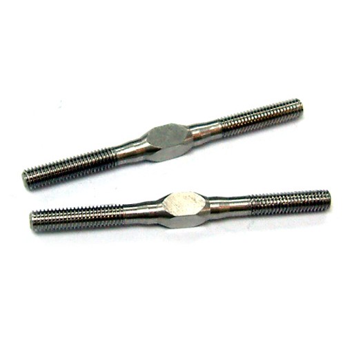 Yeah Racing (#TB-0010) 3X72mm Stainless Steel Turnbuckle (2pcs) 